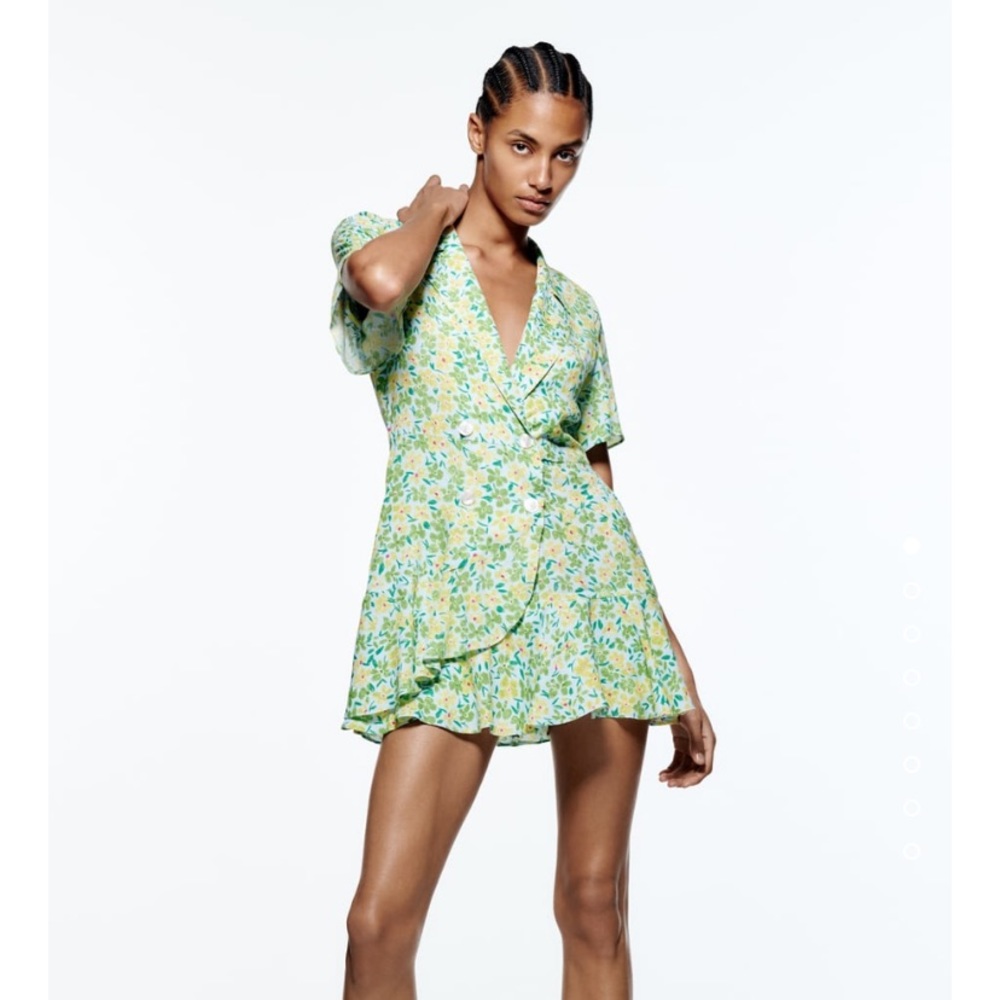 ZARA Floral Romper